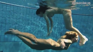 Incredibly sexy and perfect underwater teens