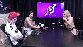 colocando a loira de 4 e tirando sua calcinha, ficando pelada - bruna ferraz