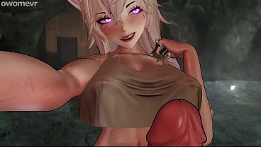 Toned Futa in Heat can'_t stop breeding you with her Girlcock - Taker POV