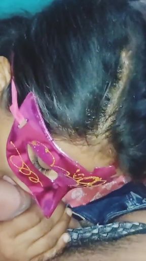 Powerful moment from &quot;Desi bhabhi sucking big dick , cumshot in mouth world best blowjob&quot;