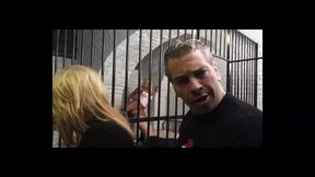 Superb German babe gets fucked hard in her backyard