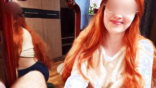 Stepsister asked to performance her snatch close-up while she fucks with her BF