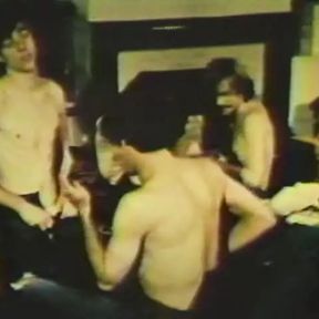 This is truly old vintage gay orgy