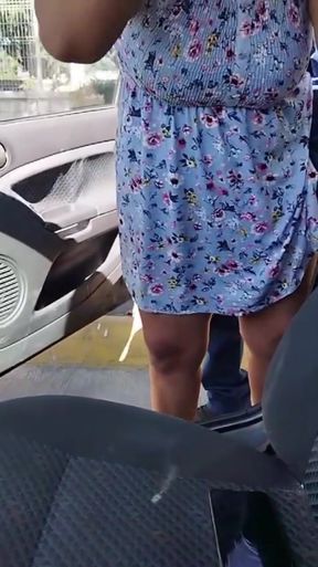 Stunning moment from "Faje and exhibition in the mall"