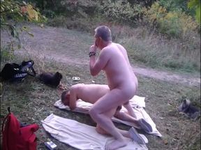 Bareback Gay Couple's Adventure at Birkensee Lake 2