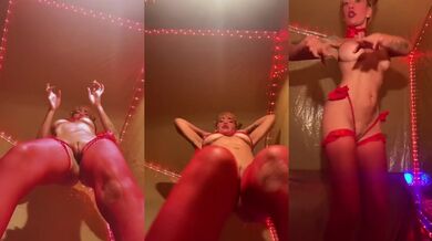 Birthday surprise music video with a fat pussy strip tease