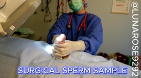 B/G POV watch me collect a sperm sample from MrPatientX while he is under! Watch me slowly jerk him off in MANY POV’s all fully wearing surgical PPE..