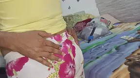 OLD MAN SEDUCES HIS STEPDAUGHTER TO SMASH HER ASS ON THE COUCH