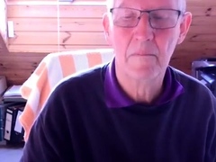 74-Year-Old German Silver Daddy Cums Hard