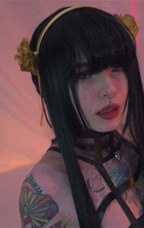 Yor Forger Gets Big Dick and Thick Load in Her Mouth