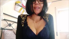 POV MILF ROLEPLAY: oh no stepson! you splashed on my dress