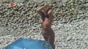couple tries discreet fucking under sun but gets voyeur filmed