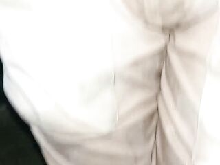 A cloth diaper moist in urine, what a fine feeling