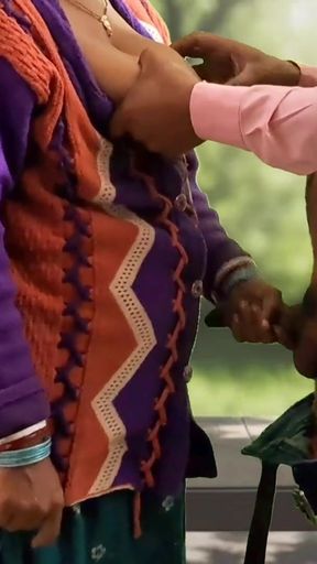 Emotional moment from &quot;Outdoor fucket in sexy lady&quot;
