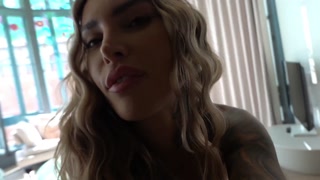 ITALIAN AMATEUR SEX TAPE - Tami Tsunami Gets Fucked Intensely During Vacation In Spain