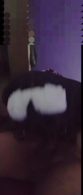 I'm a transvestite and I love sucking the internet tech's cock