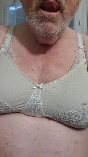 With a bra