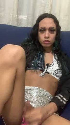 I love get boner, look me touching My Panty until my dick Its boner