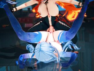 Skirk x Futa Mavuika - Genshin Impact