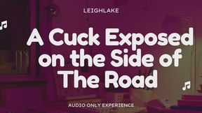 A Cuck Exposed On The Side Of The Road - Audio Only Cuckold experience with LeighLake