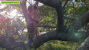 Angela White's Busty Girl Next Door Fucks BBC in Boquete Forest