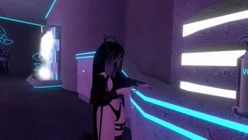 MissyBlankVR's Seductive Lap Dance in a Void Club