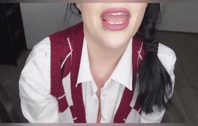 Little Step-sister Learns to Deepthroat