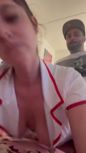 Naughty nurse gets pounded only fans @avababy1228
