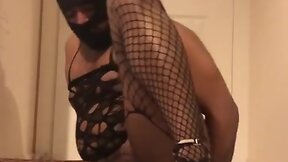 Mindless sissy anal training