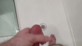 Jerking It in the Hotel Shower Stall