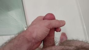 Jerking It in the Hotel Shower Stall