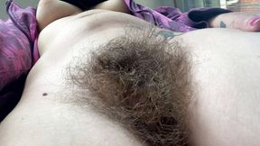 10 minutes of hairy pussy in your face