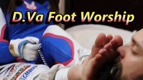 DVa Foot Worship - Nikki's First-Time Foot Worship - 720p