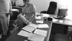 Cam caught co-workers fucking in the office