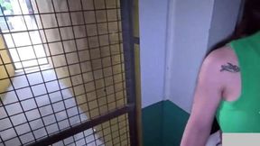 Public sex y cumwalk nadja rey gets horny in the parking , exhibicionismo con semen en la carabdkxt