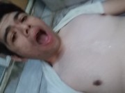 SEMEN EN TODA MI BOCA!
