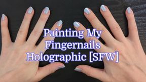 Sage Eldritch Painting Her Fingernails Holographic [SFW]