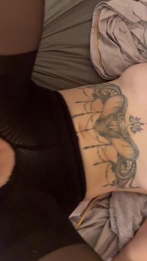 Passionate Sex in a Tight Vagina and Anal