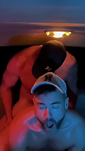 Stepbro Fucks me in Car at Parents House   Clip 1