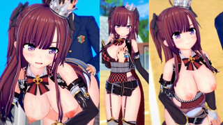 [Hentai Game Koikatsu! ]Have sex with Big tits gilr nako. 3DCG Erotic Anime Video.