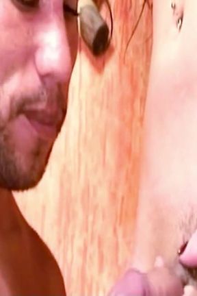 Skinny Tranny Fucked in Tight Asshole by Guys at Spa