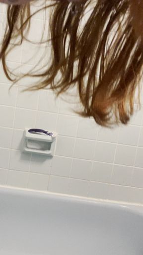 Watch me shower 3.0 from a tits down point of view.