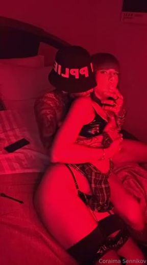 Coraima Fucked Bareback by a Tattoed Guy