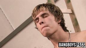 homos suck & raw fuck one another in the locker room