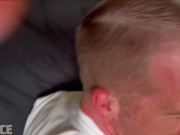 Colt Spence and Nick Charms Dump a load in Nate Stetson