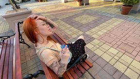 Picked up a stranger and kneeled her down in a public toilets!