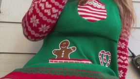 Sweater Dress Dildo Fuck Cigarette Smoke