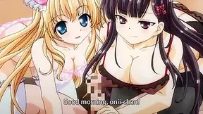 Double Trouble: Sisters Morning Blowjob Surprise – Hentai Heat Unleashed