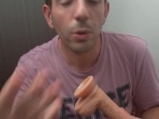 Unboxing d'un gode télescopique qui tourne et vibre ! (Msieurjeremy)