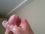 Big Cock Shoots Huge Load In Slow Motion